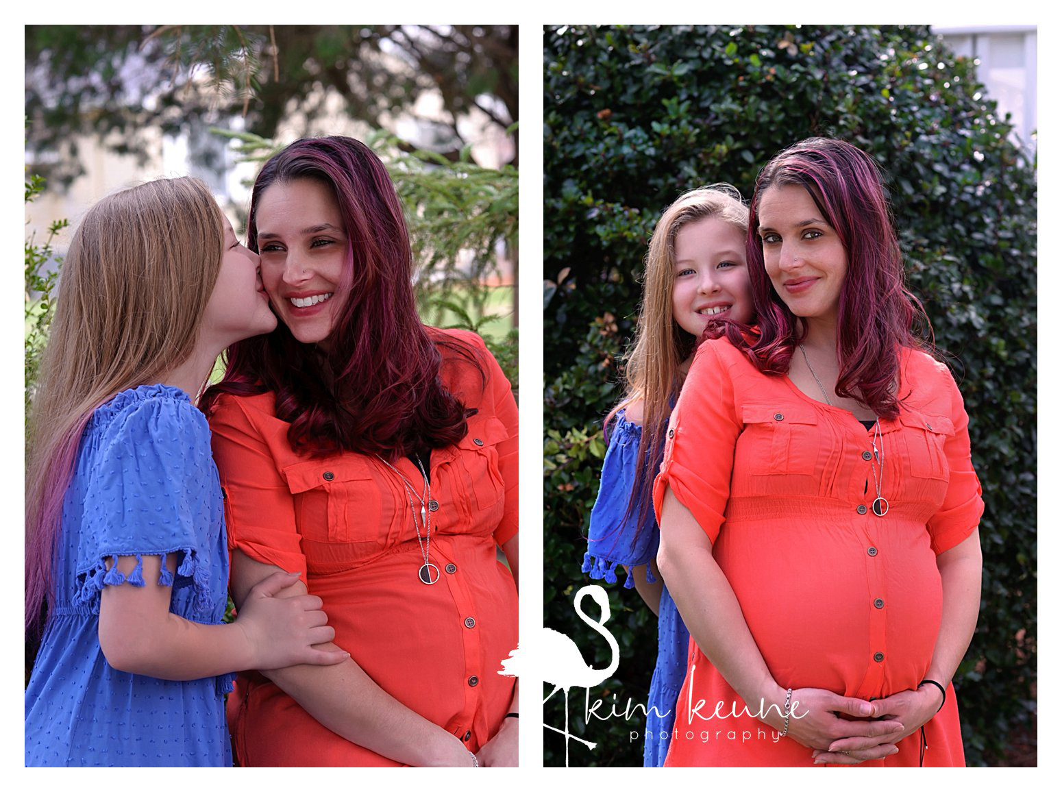 mom and daughter maternity session in Swansea ma